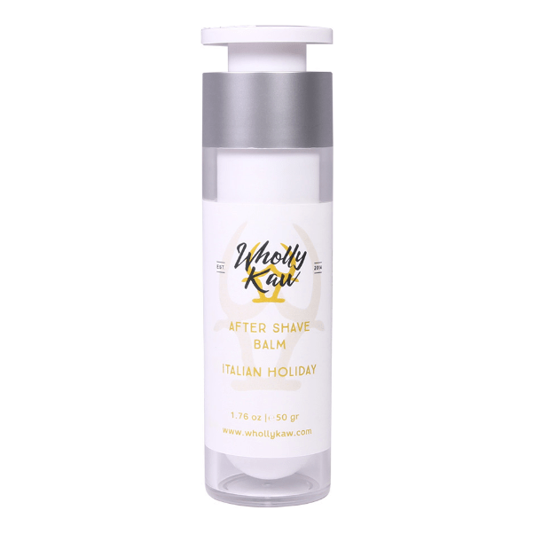Wholly Kaw Italian Holiday Shaving Collection Shaving Set Pasteur Pharmacy Aftershave Balm 1.76 oz