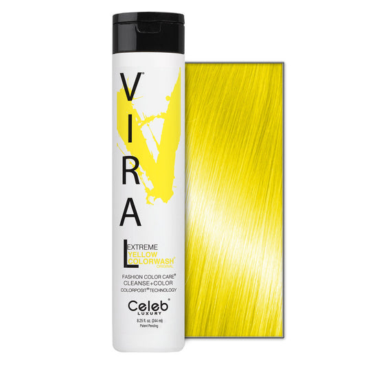 Celeb Luxury Viral Extreme Yellow Colorwash 8.25 Oz Shampoo Pasteur Pharmacy