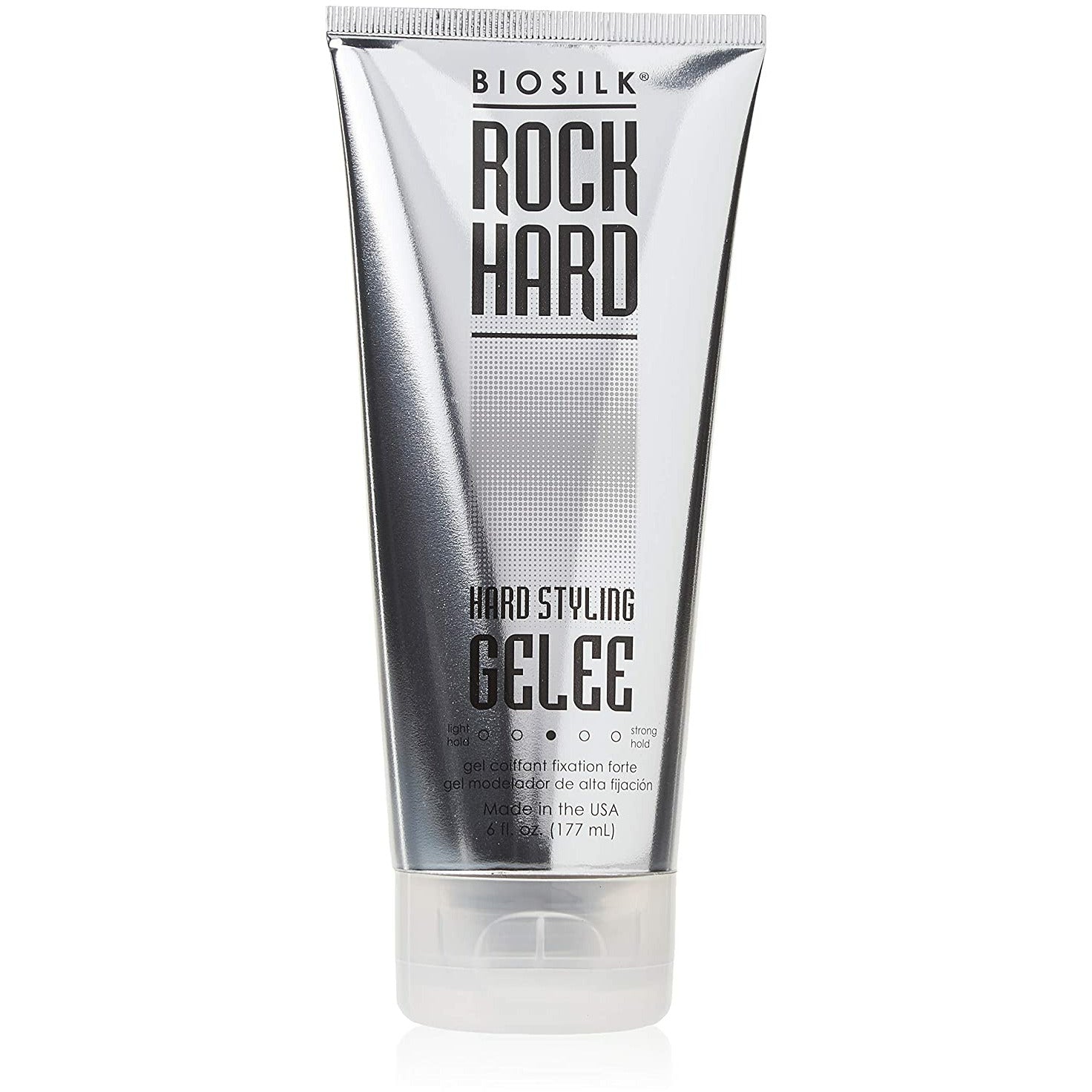 BioSilk Rock Hard Styling Gelee Gel 6 Oz. Hair Gel Pasteur Pharmacy