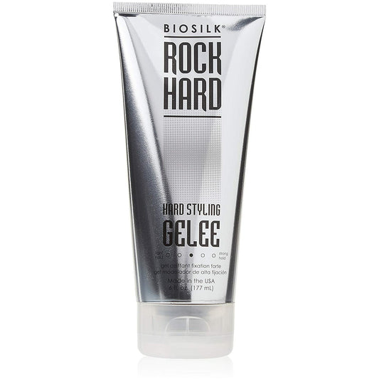 BioSilk Rock Hard Styling Gelee Gel 6 Oz. Hair Gel Pasteur Pharmacy