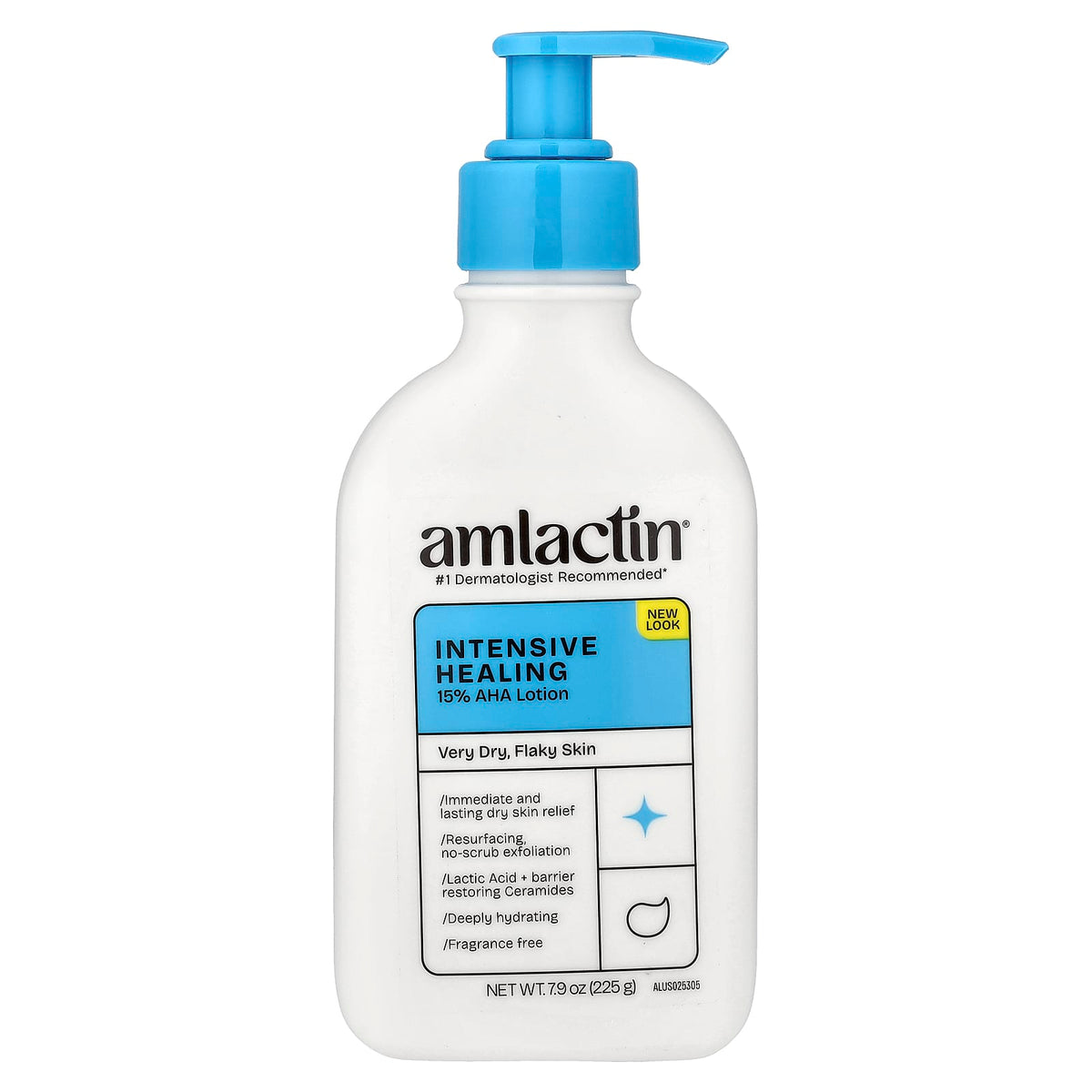 Lait corporel AmLactin® Rapid Relief, 225 g