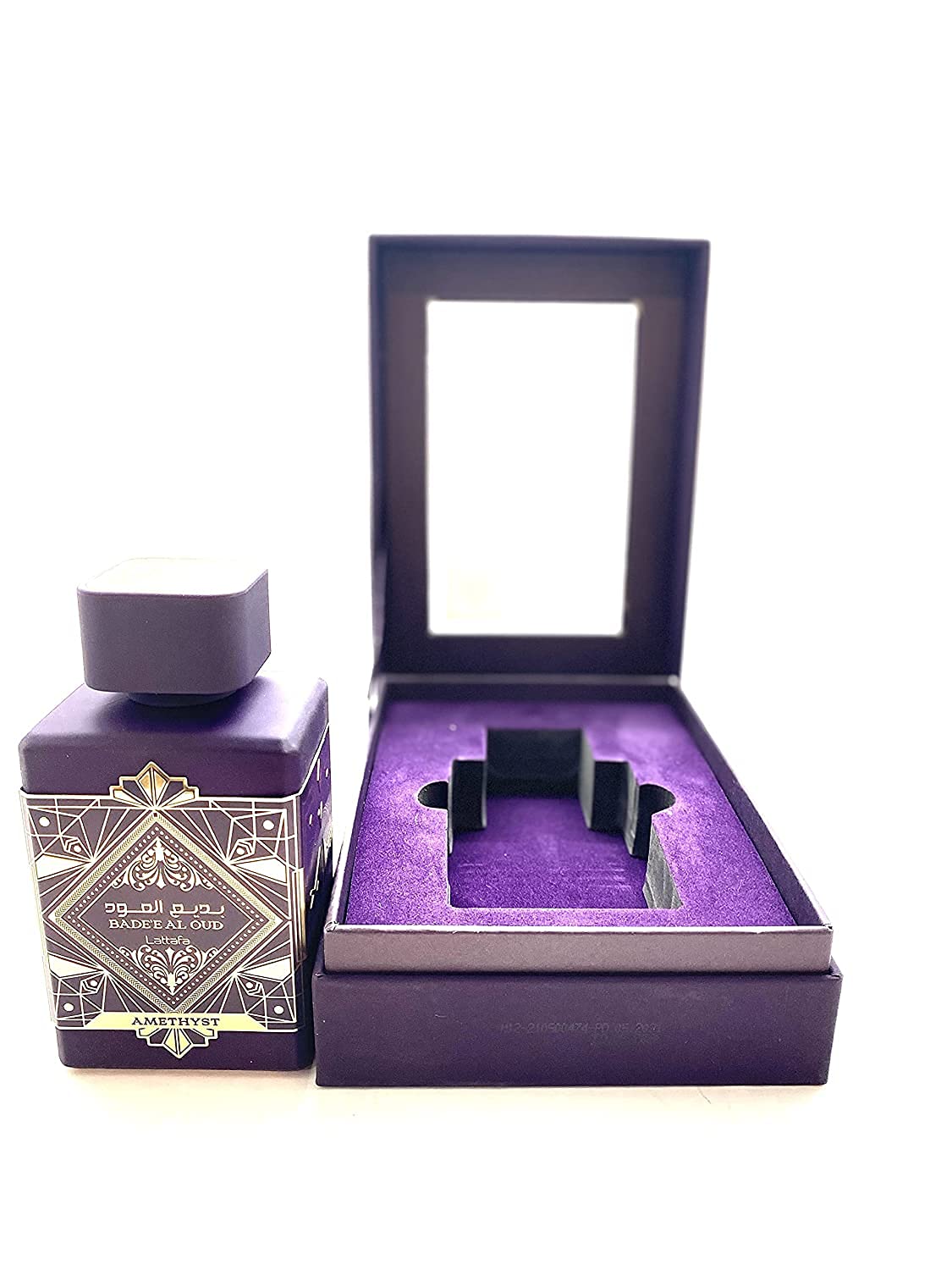 Lattafa Badee Al Oud Amethyst Eau de Parfum Unisex Perfume Spray, 100 ml