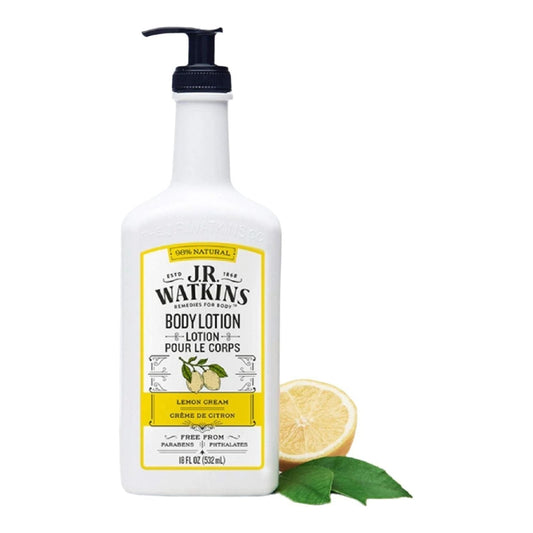 J.R. Watkins Lemon Cream Body Lotion 18 oz Body Lotion Pasteur Pharmacy