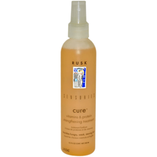 Rusk Sensories Cure Vitamins & Protein Strengthening Treatment 8.1 oz Hair Treatment Pasteur Pharmacy