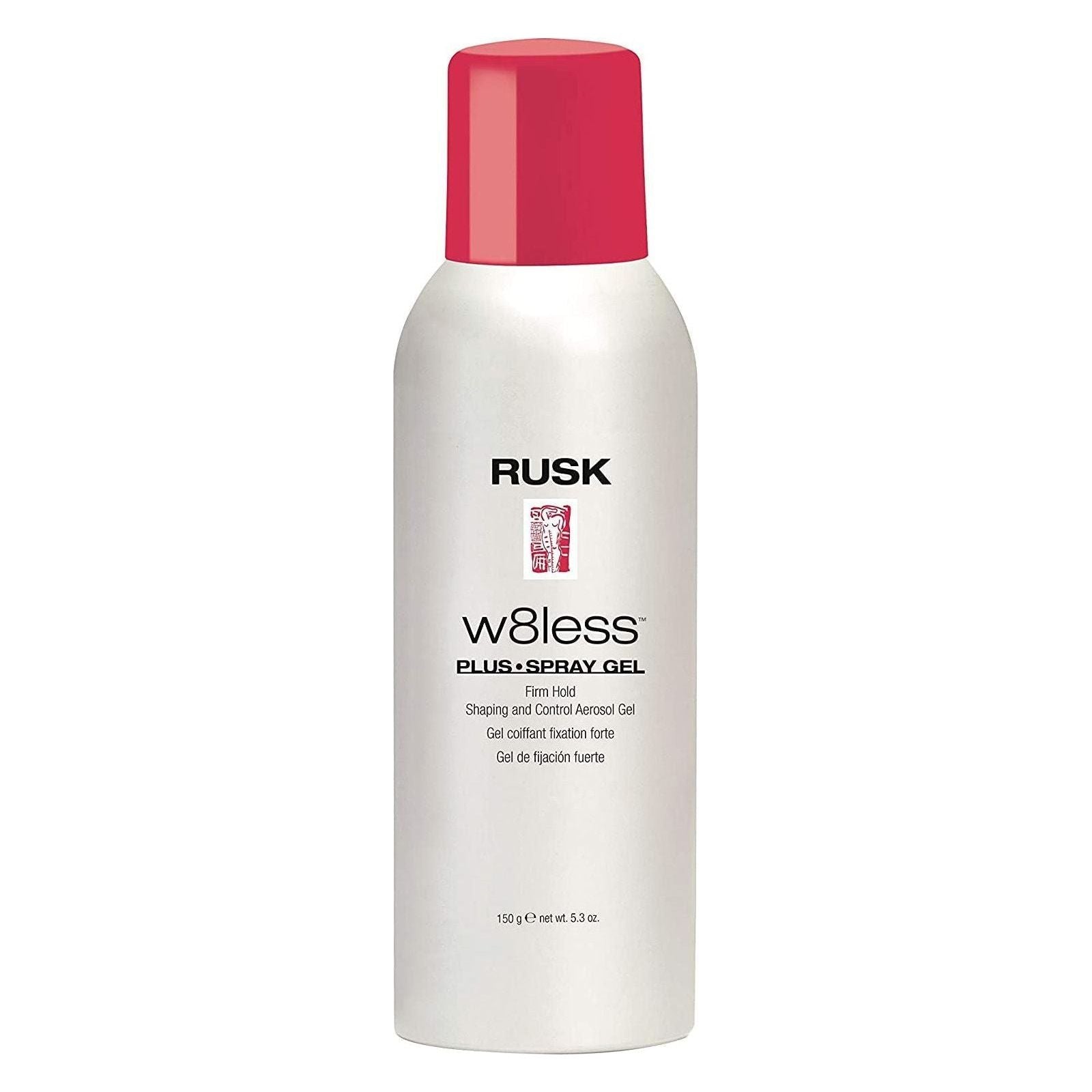 Rusk W8less Spray Gel Shaping and Control Aerosol Gel, Firm Hold 5.3 Oz Hair Spray Pasteur Pharmacy