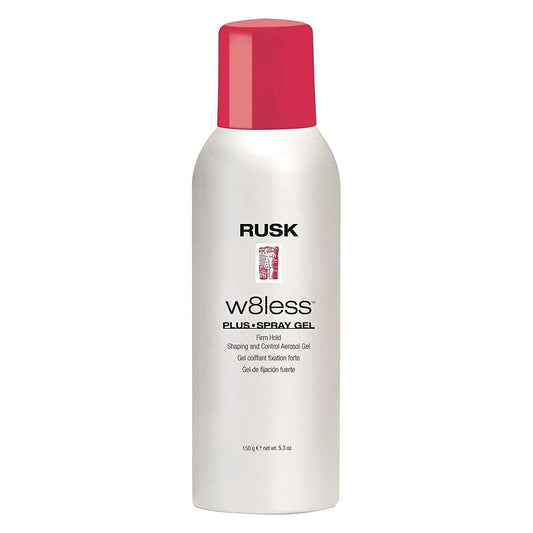 Rusk W8less Spray Gel Shaping and Control Aerosol Gel, Firm Hold 5.3 Oz Hair Spray Pasteur Pharmacy