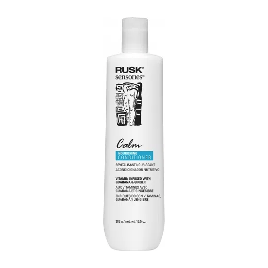 Rusk Sensories Calm Nourishing Conditioner Vitamin Infused With Guarana & Ginger 13.5oz Hair Conditioner Pasteur Pharmacy