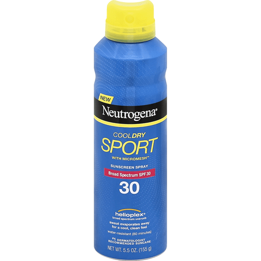 Neutrogena Sunscreen, CoolDry Sport, Spray, Broad Spectrum SPF 30 Sunscreen Pasteur Pharmacy