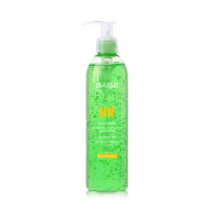 Gel de Aloe Vera Babe para piel sensible - Alivio calmante e hidratación para después del sol