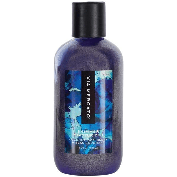 Via Mercato Shimmer Moisturizer Coconut, Goji Berry & Black Currant 6.7oz Moisturizer Pasteur Pharmacy