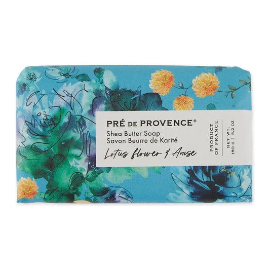 Pre de Provence Lotus Flower & Anise Shea Butter Soap 150g Shea Butter Soap Pasteur Pharmacy