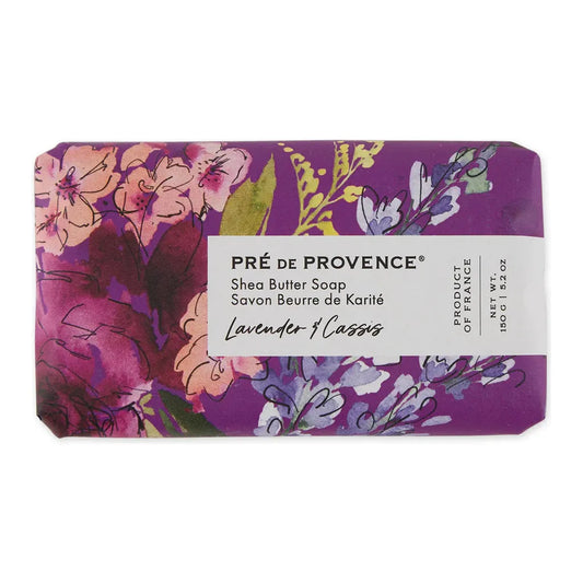 Pre de Provence Lavender & Cassis Shea Butter Soap 150g Shea Butter Soap Pasteur Pharmacy