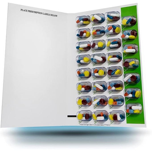 Blister Medcard 30Ud EA 500 Stock Pillbox Pasteur Pharmacy