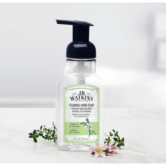 J.R. Watkins Neroli & Thyme Foaming Hand Soap 9 oz Foaming Hand Soap Pasteur Pharmacy