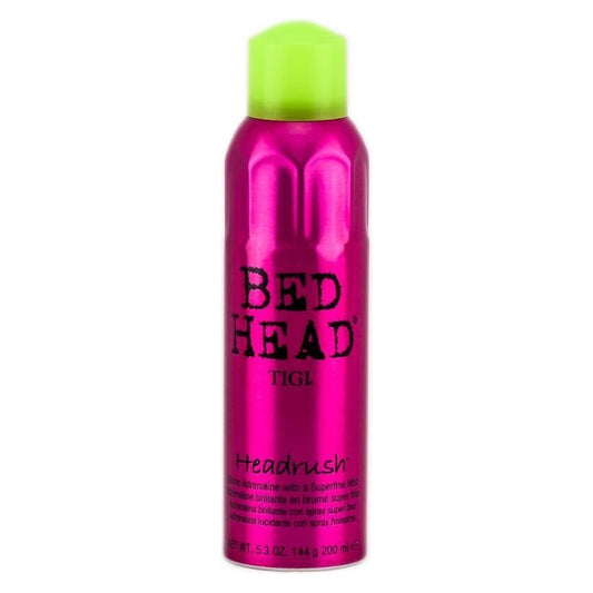 Tigi Bed Head Headrush Shine Adrenaline with Superfine Mist 5.3 oz Hair Shine Spray Pasteur Pharmacy