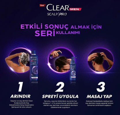 Shampooing Clear Men - Anti-Chute | 350 ml
