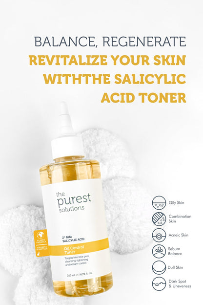 Set de cuidado de la piel The Purest Solutions para puntos negros y reducción de poros: Exfoliante AHA BHA y suero de niacinamida