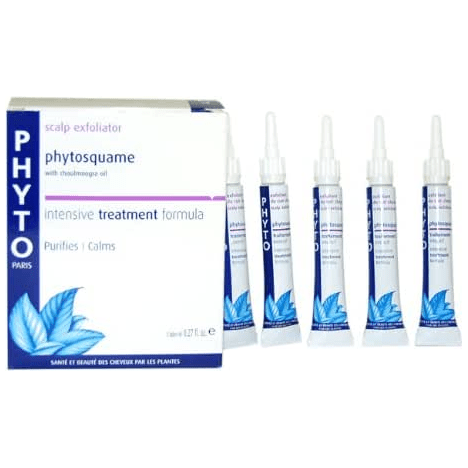 Phyto Phytosquame Intensive Treatment Formula 5 Tubes x 0.27 Oz Hair Treatment Pasteur Pharmacy