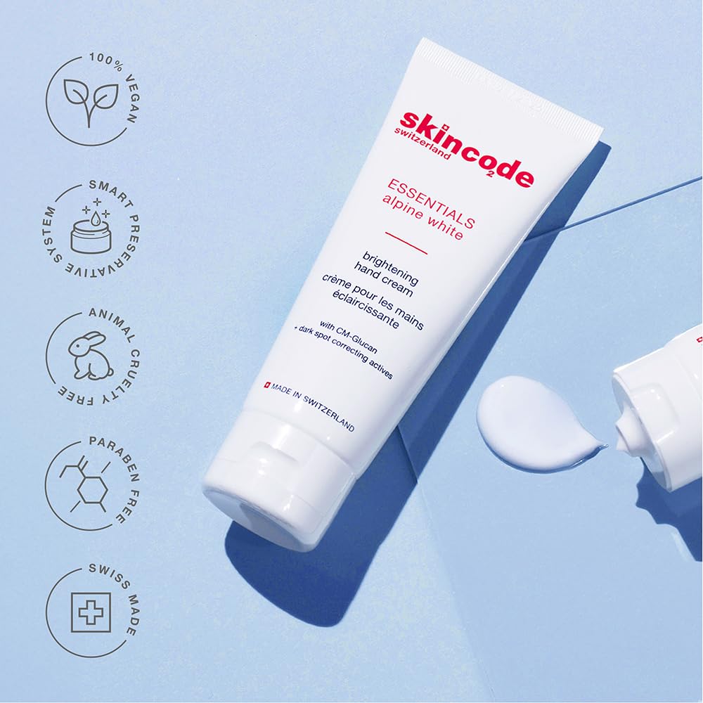 Skincode Brightening Hand Cream - Moisturizing & Anti-Aging Hand Care with Niacinamide