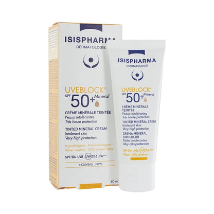 Isis Pharma Uveblock SPF 50+ Crema Mineral 40 ml