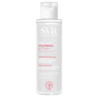 Gel Micellaire Yeux SVR pour yeux sensibles - Démaquillant doux, 125 ml
