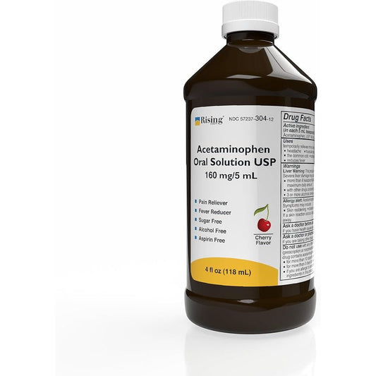 Acetamin Sl 160Mg/5Ml 118Ml Chy Medicine & Drugs Pasteur Pharmacy