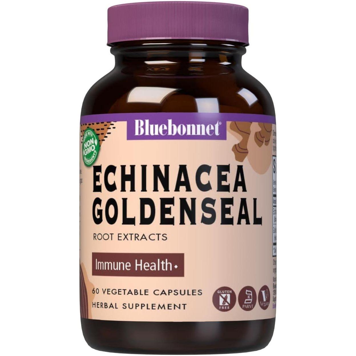 Bluebonnet?s Standardized Echinacea Root Extrac 200 mg, 60 Vegetable Capsules Dietary Supplements Pasteur Pharmacy