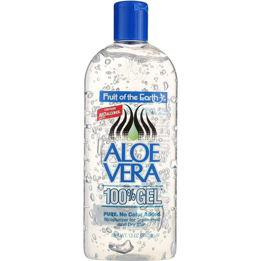 Fruit Of The Earth Aloe Vera Moisturizing Gel Unscented 12 Oz Moisturizing Gel Pasteur Pharmacy