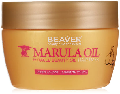 Mascarilla capilar de aceite de marula Beaver 250 ml