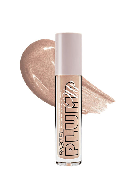 Brillo de labios voluminizador extra hidratante Pastel - 5.3ml, Tono 201, Cuidado labial hidratante