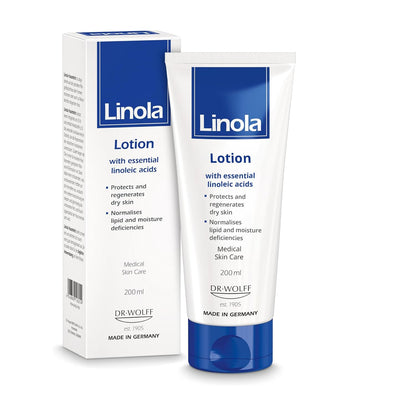 Loción Linola - Solución para el cuidado diario de la piel | 200 ml