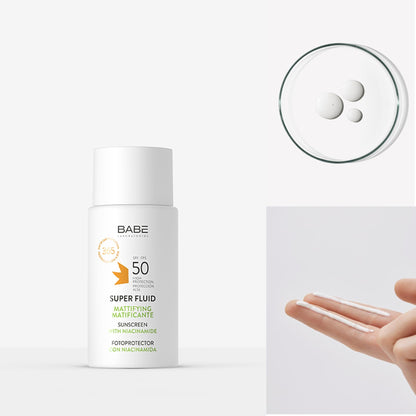 Babe Super Fluid Photoprotecteur Matifiant - SPF 50 | 50 ml