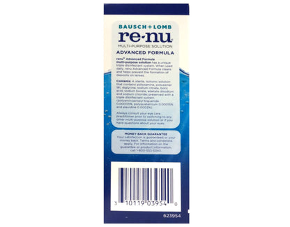 Solución para lentes ReNu MultiPlus 360 ml, paquete de 2
