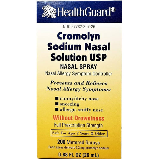 HealthGuard Cromolyn Sodium Nasal Solution USP 0.88oz Bubble Blowing Solution Pasteur Pharmacy