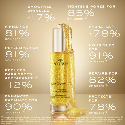 Nuxe Super Serum 10 Sérum Antiedad con Niacinamida y Ácido Hialurónico - 30ml