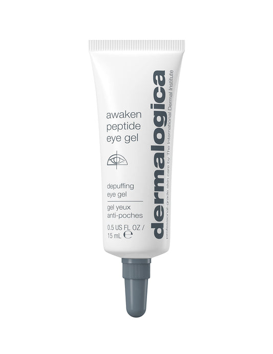 Gel contour des yeux Awaken Peptide de Dermalogica - Crème hydratante anti-âge pour les yeux à la caféine et aux peptides