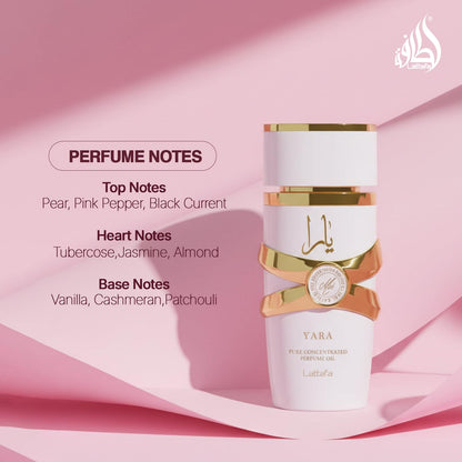 Lattafa Yara Moi Eau de Parfum Spray for Women, 100 ml