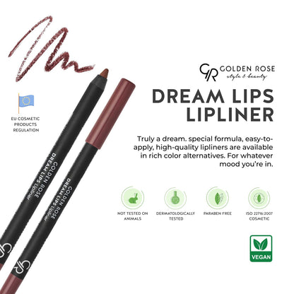 Delineador de labios Golden Rose Dream Lips 503