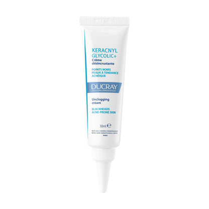 Crema tratante antiacné Ducray Keracnyl Glycolic+ - Antiacné, reducción de puntos negros, cuidado de la piel con ácido glicólico
