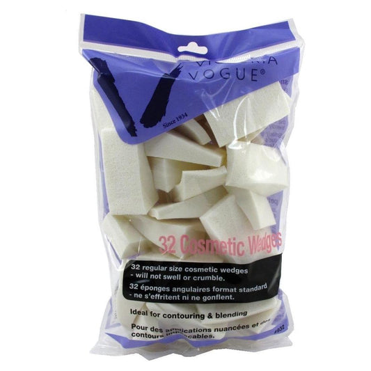 Victoria Vogue Cosmetic Wedges 32ct Flat Pk Makeup Sponges Pasteur Pharmacy