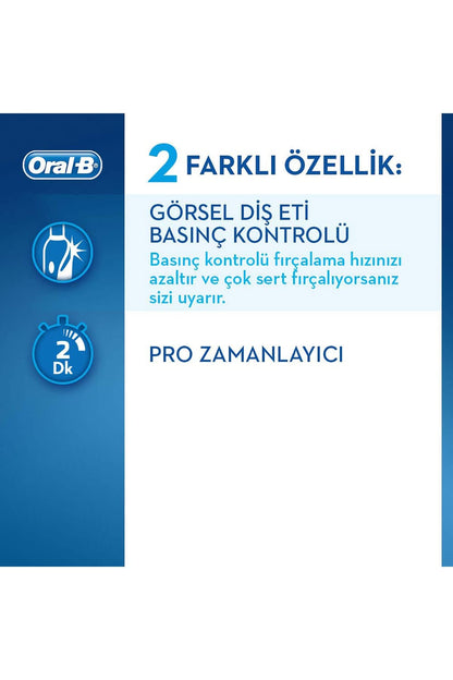 CEPILLO DE DIENTES RECARGABLE ORAL-B PRO 2 (2900) BLACK EDITION + MANGO DE REGALO