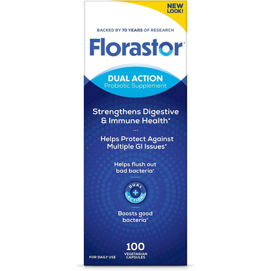 Florastor Daily Probiotic Supplement For Men & Women, 250 Mg, 100 Capsules Vitamins & Supplements Pasteur Pharmacy