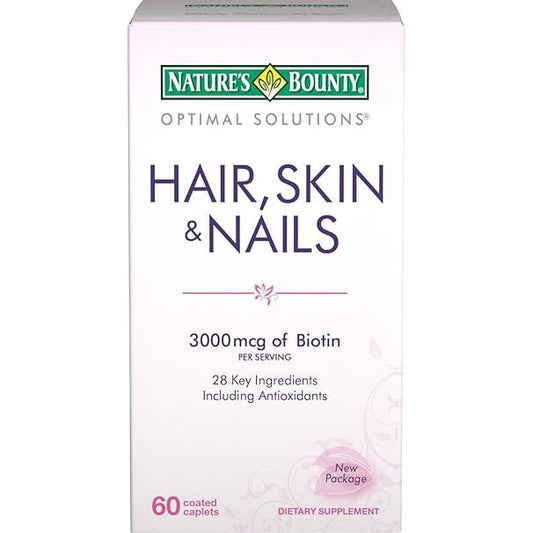 Natures Hair skin nails frml tb60 Vitamins & Supplements Pasteur Pharmacy