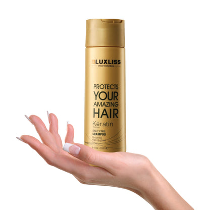 Champú de queratina y colágeno Luxliss 250 ml
