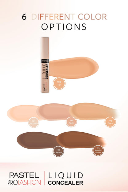 Correcteur liquide Pastel Profashion 104 - Couvrance précise pour une peau parfaite