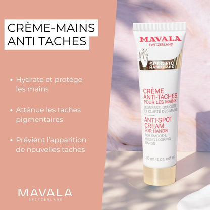 Crème Mains Anti-Âge Mavala - Réduit les taches brunes et améliore l'apparence des mains