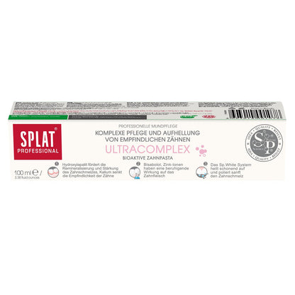 Dentifrice Splat Professional White Plus 100 ml - Blanchiment naturel | Soins bucco-dentaires