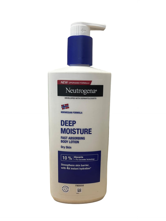 Lait Corps Neutrogena Enrichi en Huile 400ml - Hydratation Profonde | Hydratant