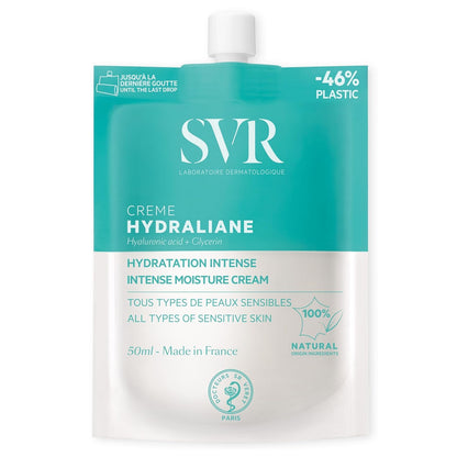 Crème hydratante Svr Hydraliane pour peaux sèches et sensibles - Hydratation intense, 50ml