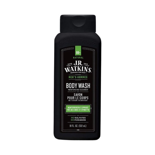 J.R. Watkins Men's Wintergreen & Spruce Body Wash 18 oz Body Wash Pasteur Pharmacy